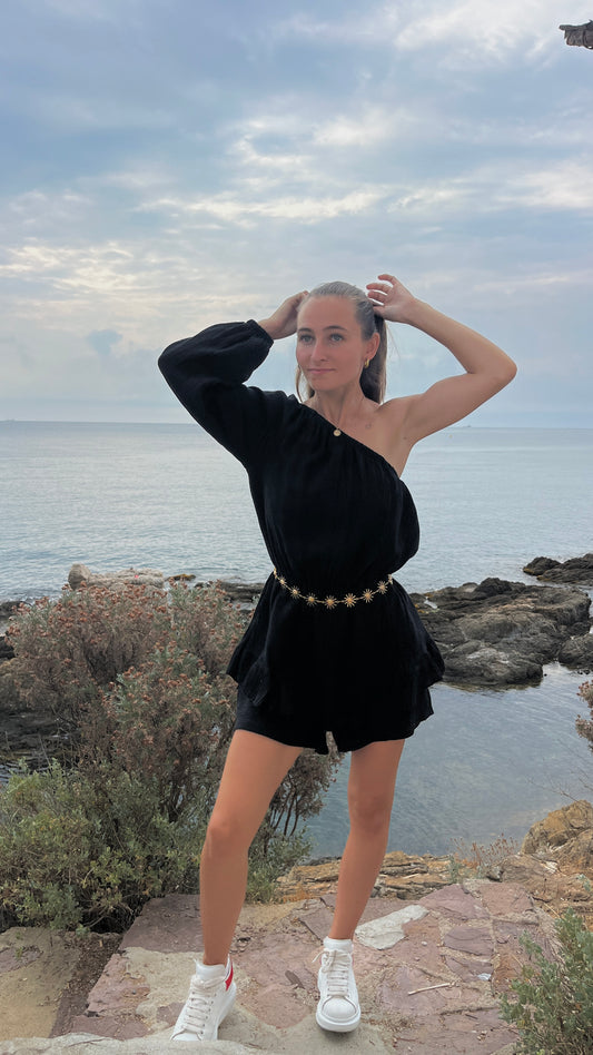 Combi-Short - Asymétrique noir