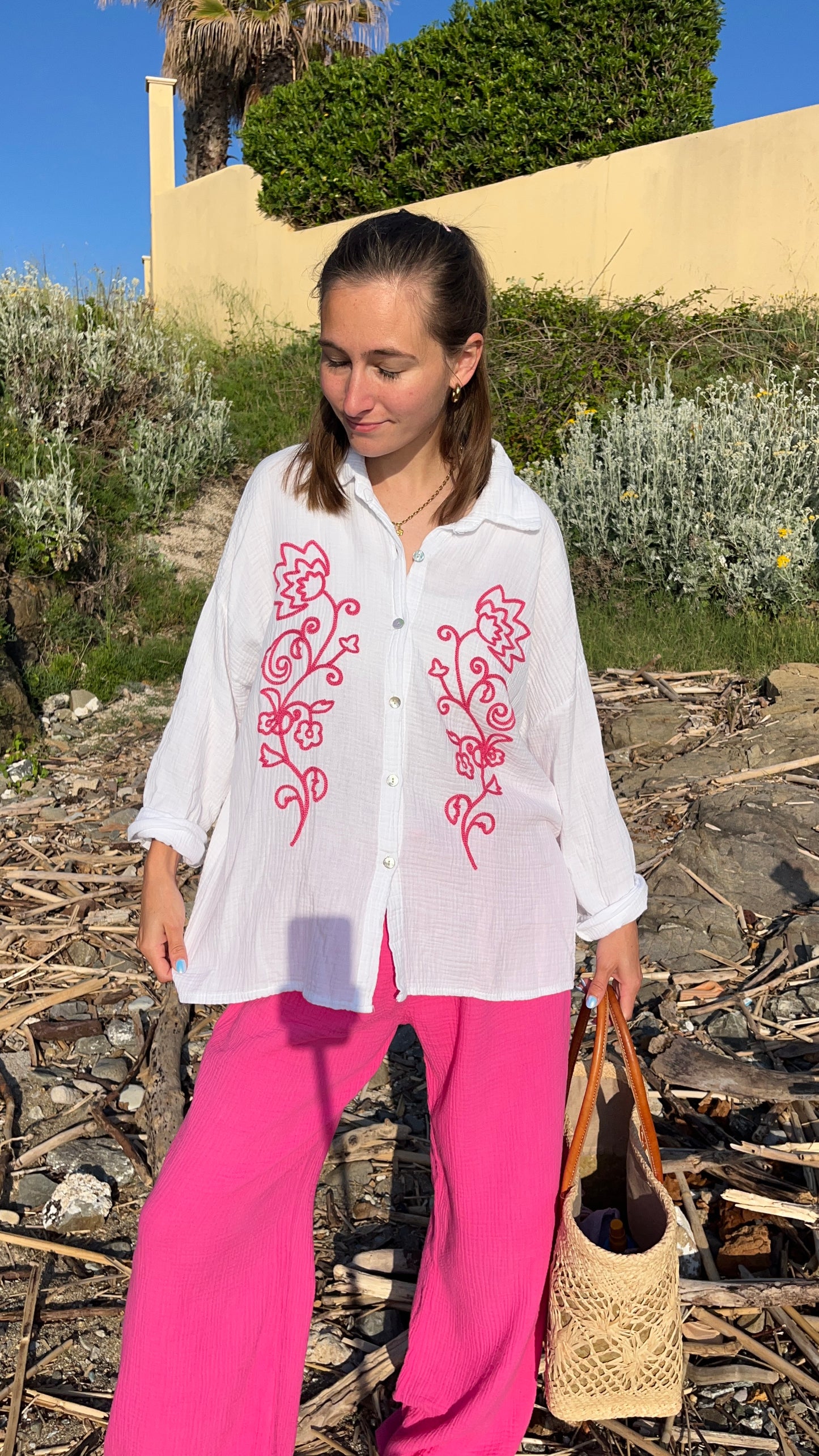 Chemise Alba - Rose