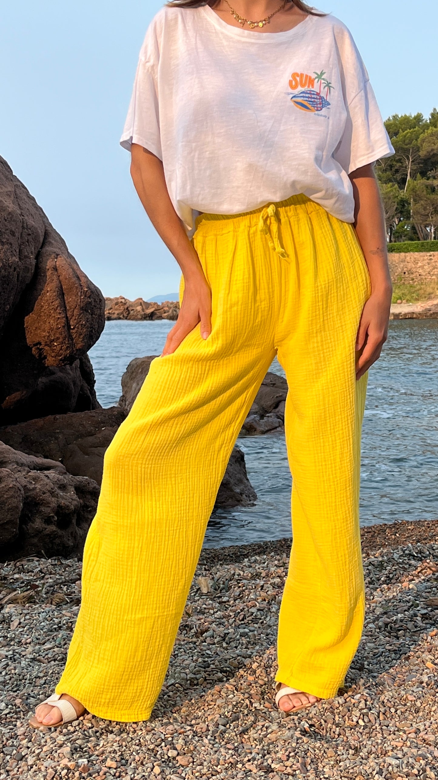 Pantalon - Jaune