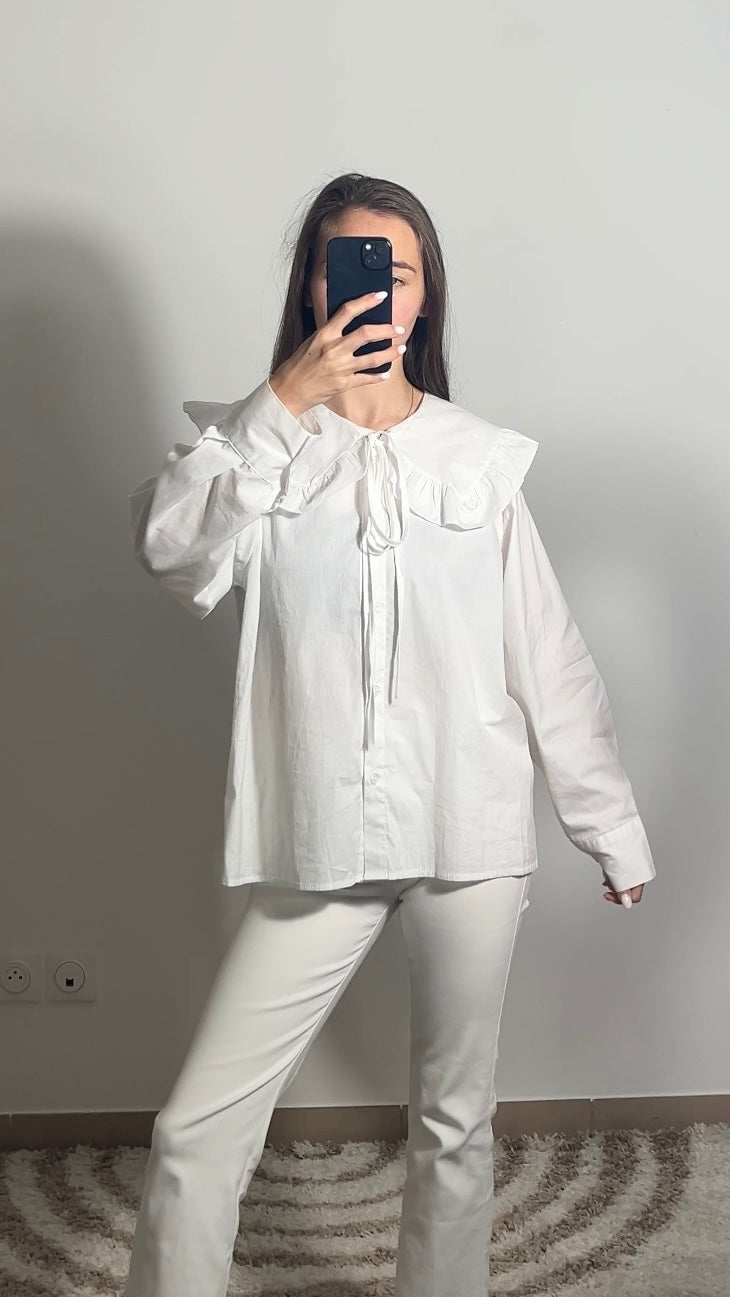 Blouse Cloé - Blanc