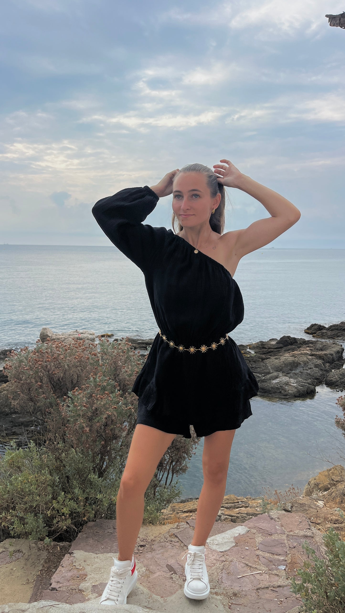 Combi-Short - Asymétrique noir