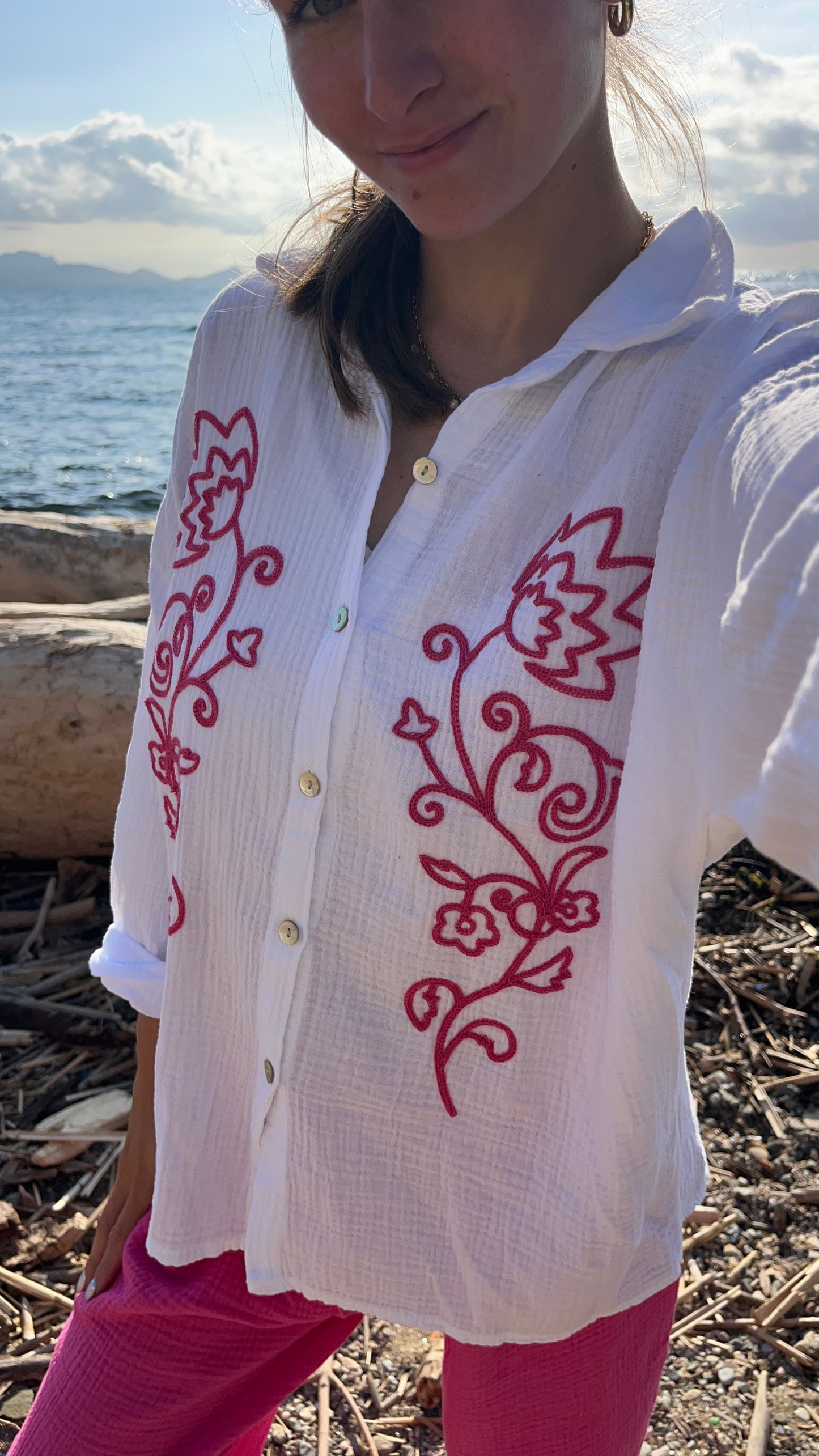 Chemise Alba - Rose